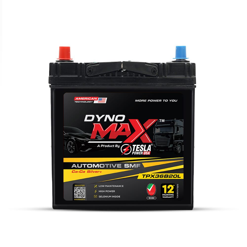 Dyno Max TPX36B20L Black Edition premium car battery