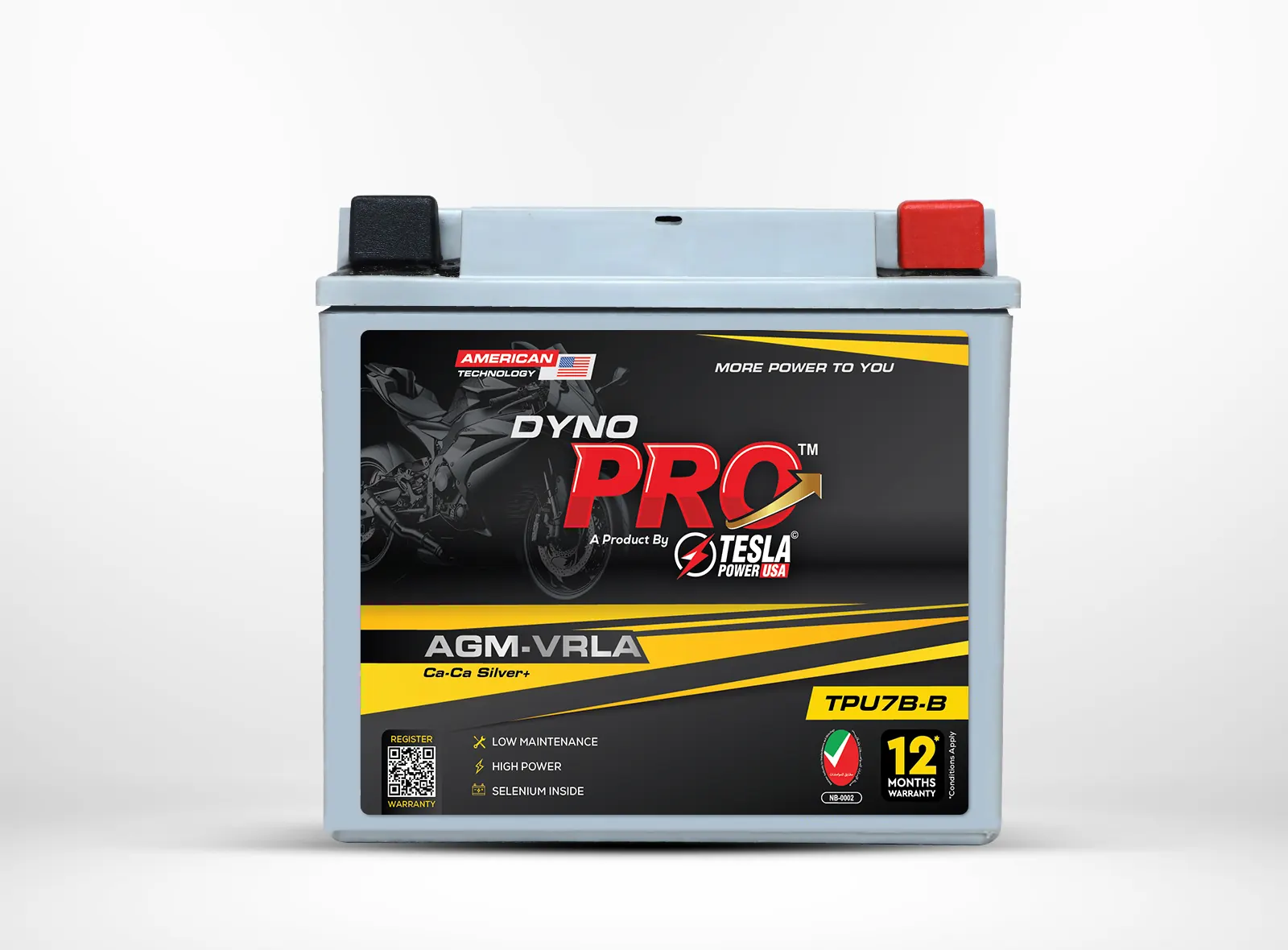 Dyno Pro TPU7B-B battery unit