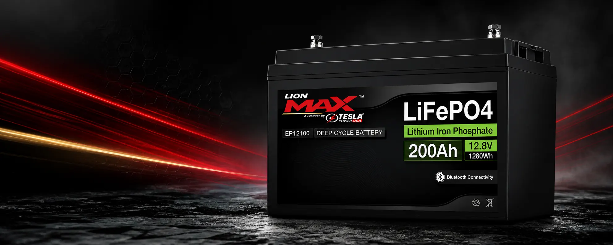 LiON Max LiFePO4 lithium batteries for solar, backup and e-mobility