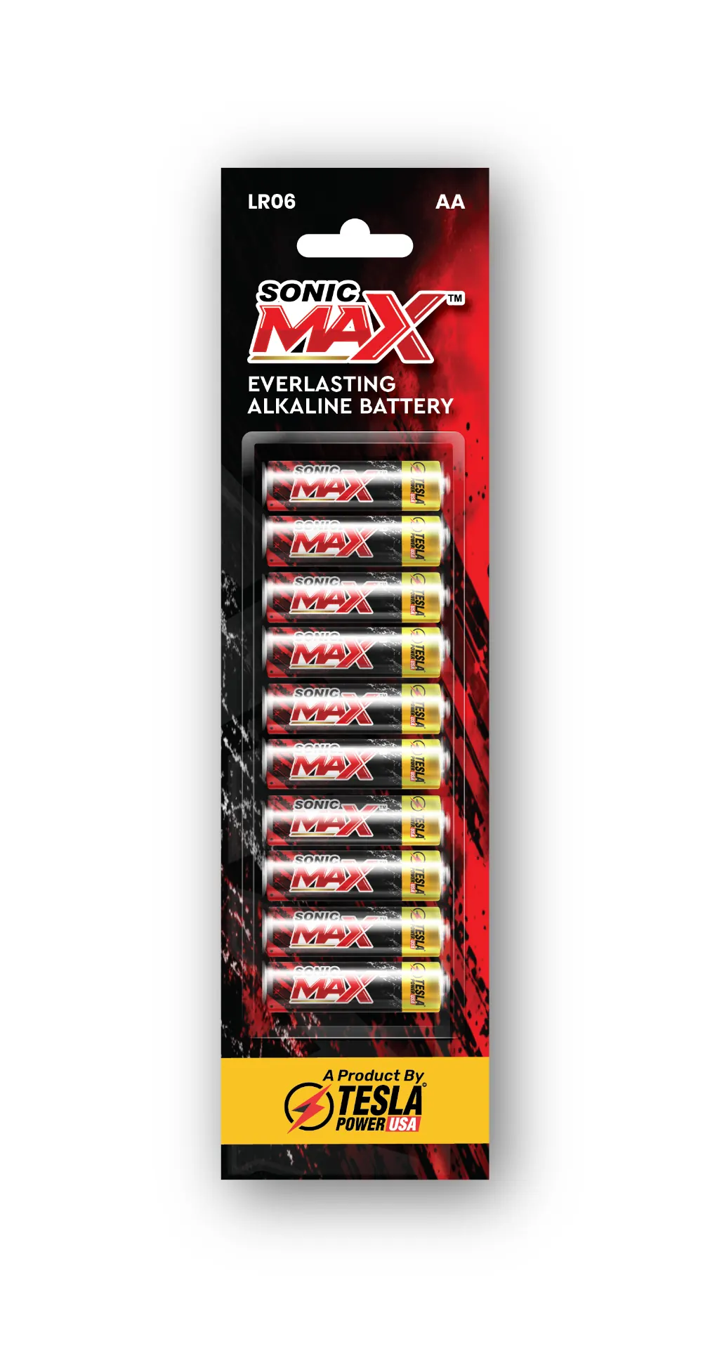 Sonic Max AA Battery 10-Pack