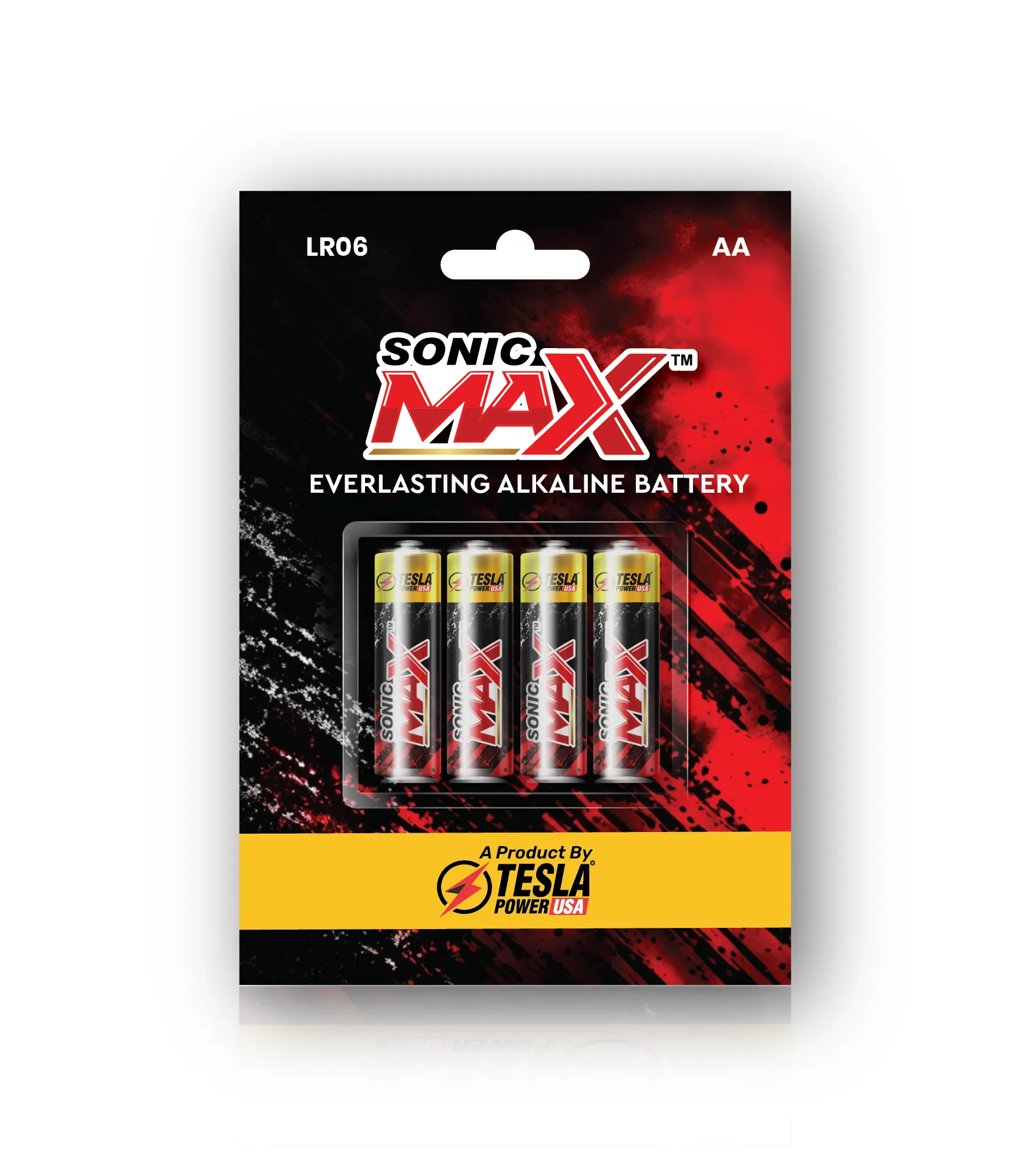 Sonic Max AA Battery 4-Pack