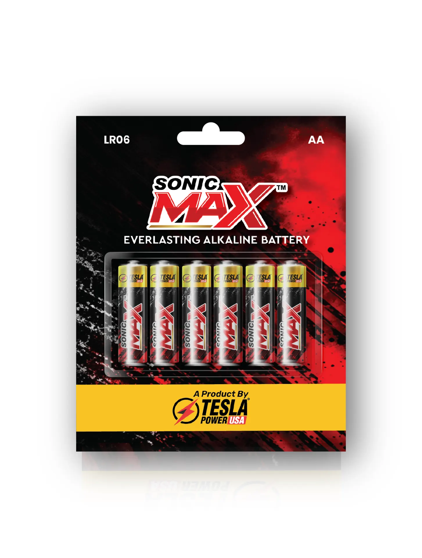 Sonic Max AA Battery 6-Pack