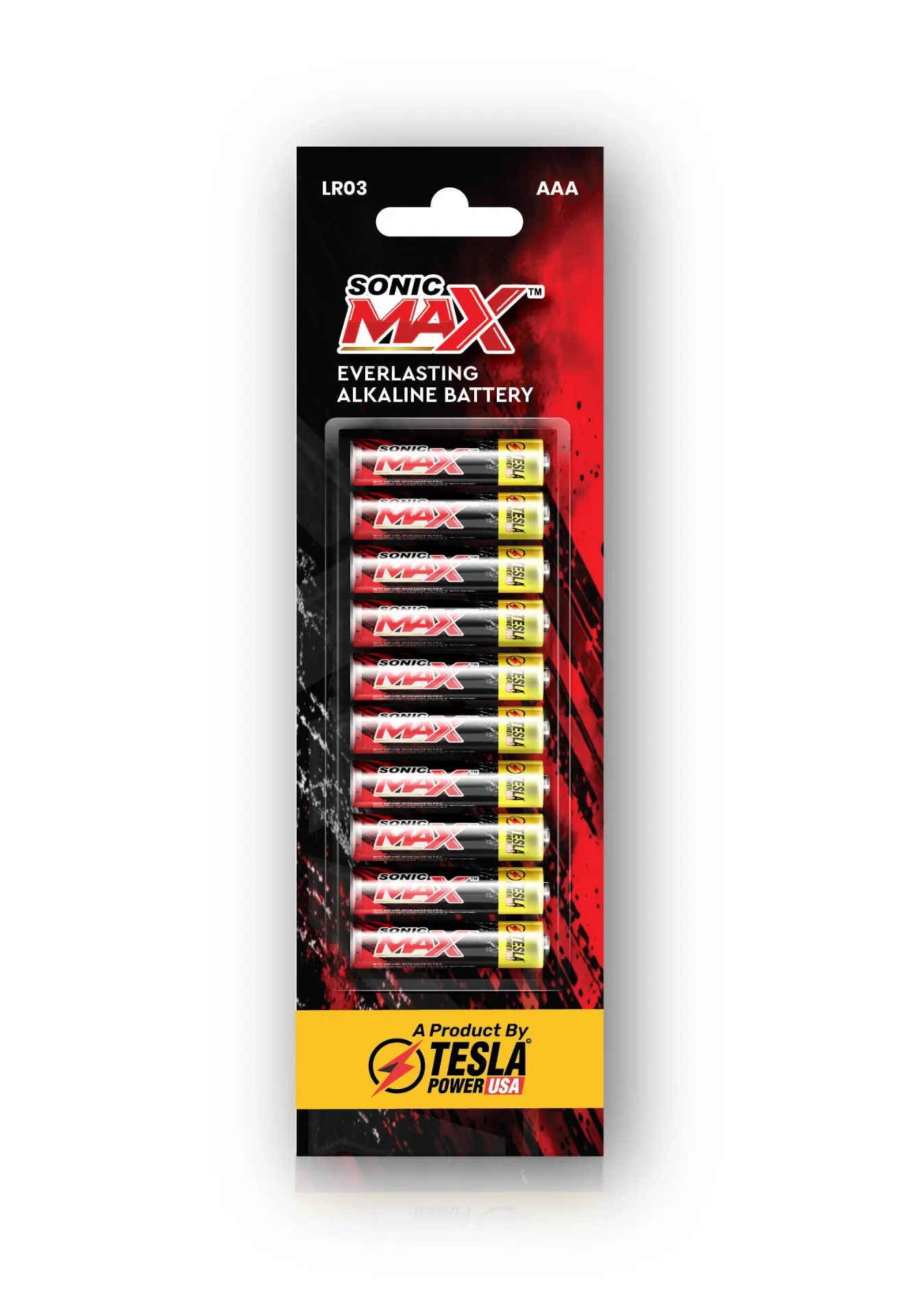 Sonic Max AAA Battery 10-Pack