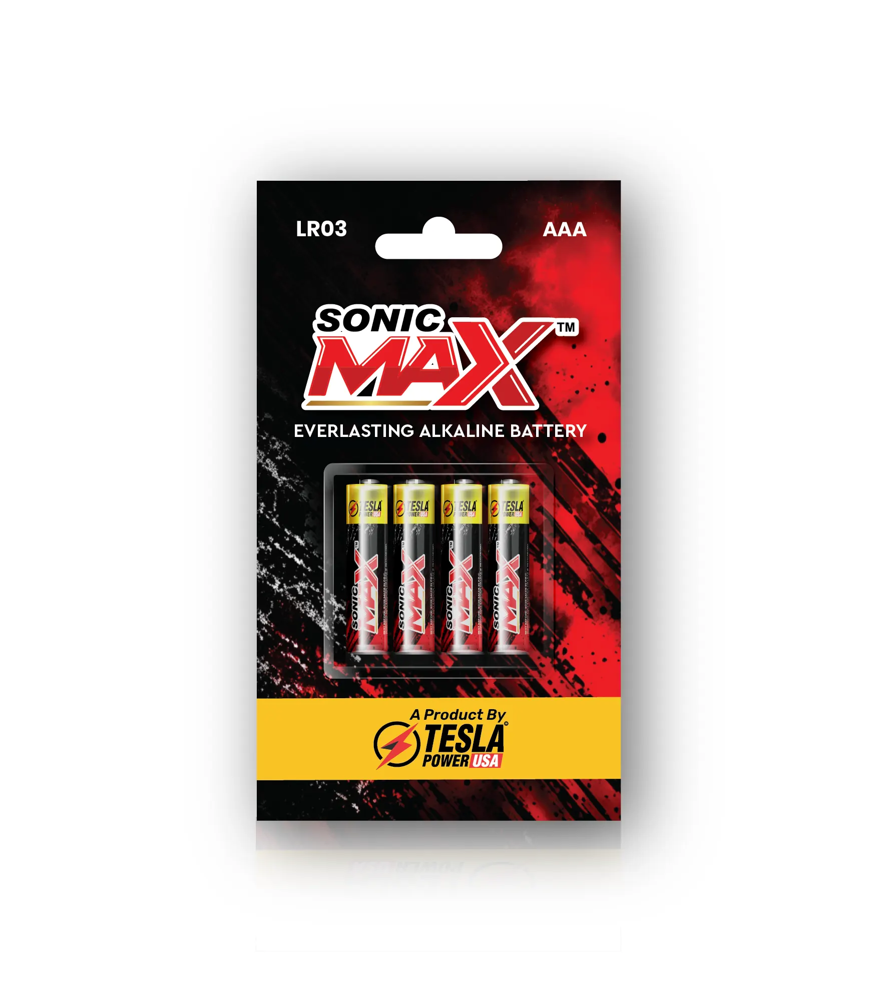 Sonic Max AAA Battery 4-Pack