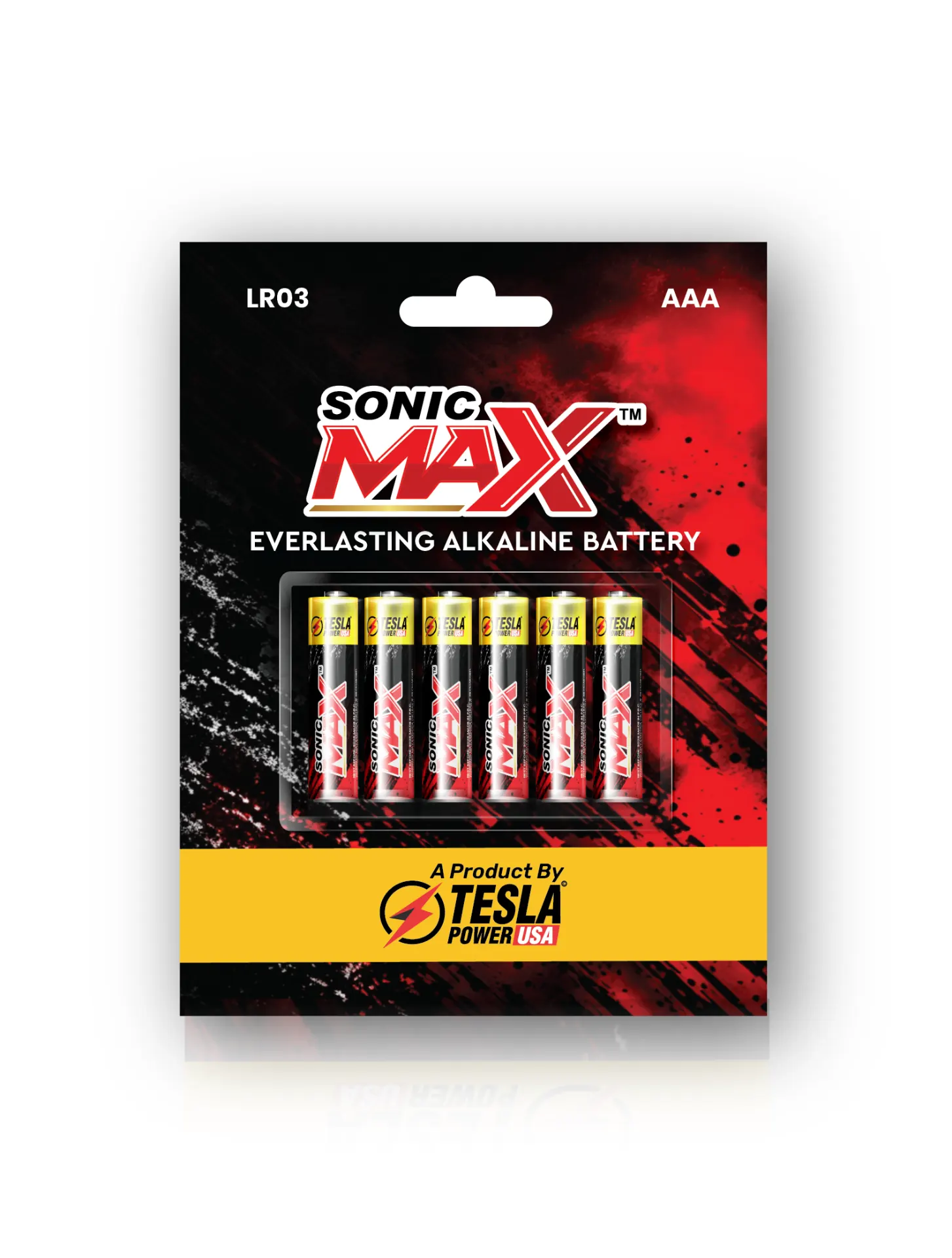 Sonic Max AAA Battery 6-Pack